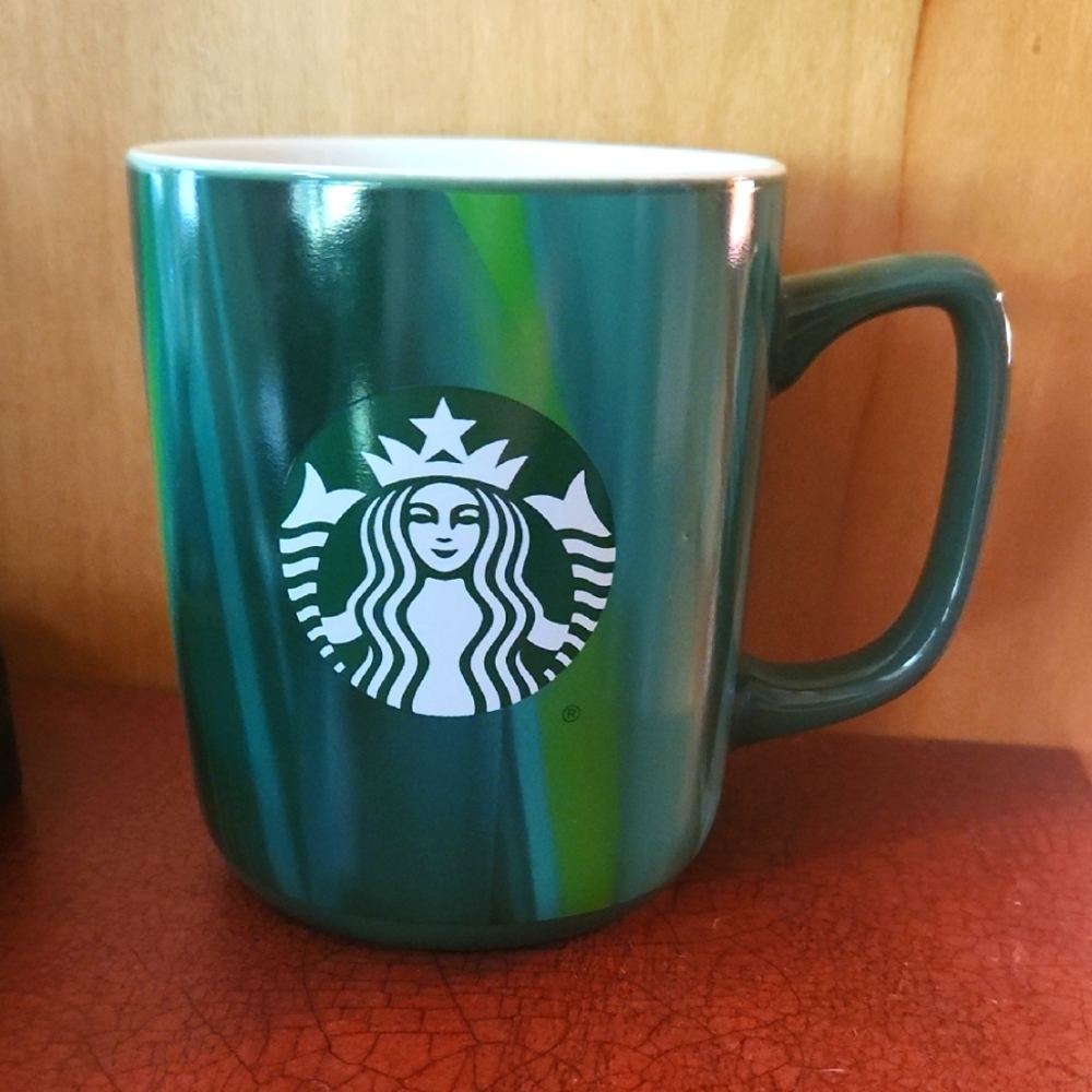Starbucks 15oz. Green Ceramic Mug